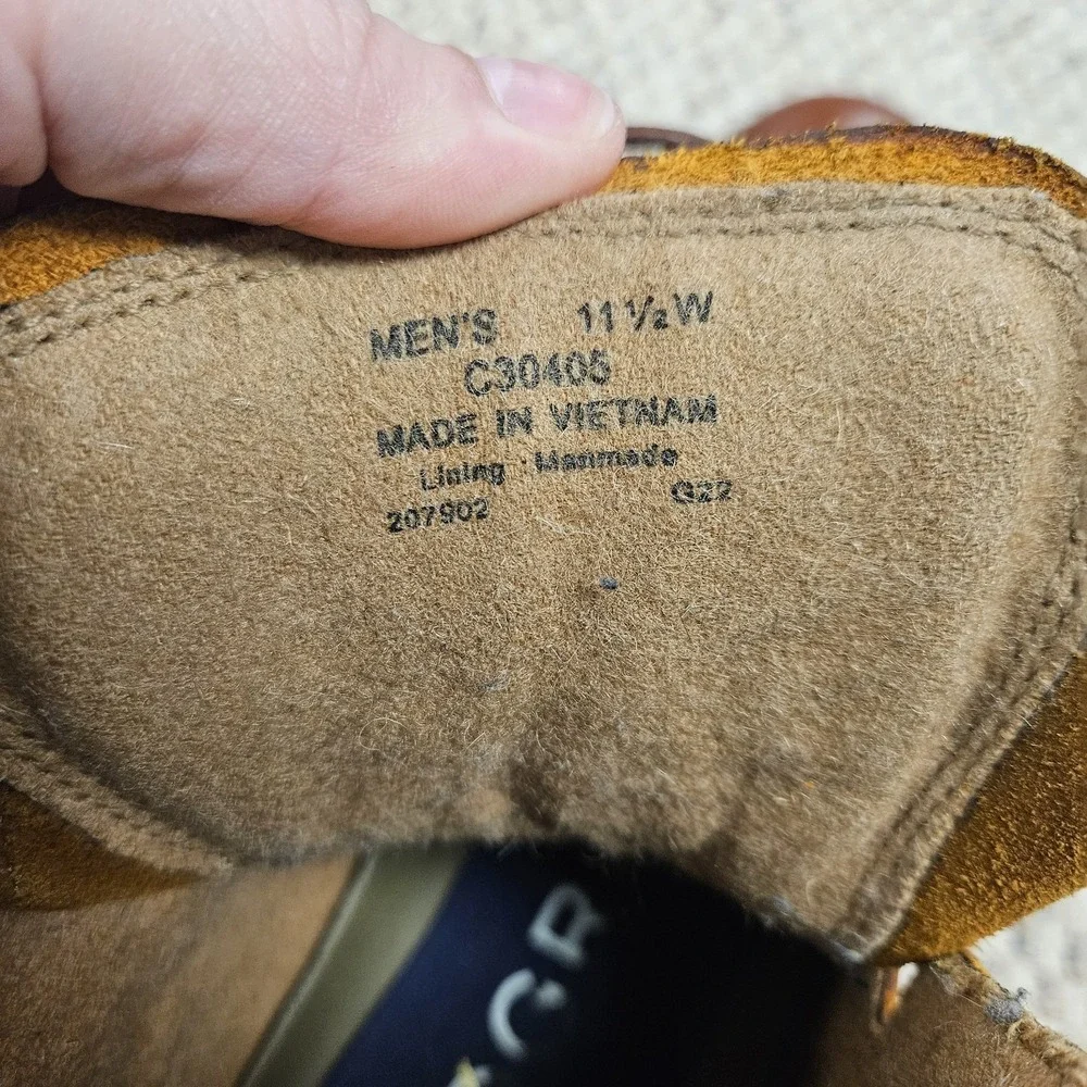 Cole Haan 11.5W Zerogrand Hiker Boot British Tan Leather Waterproof C33471 Men's